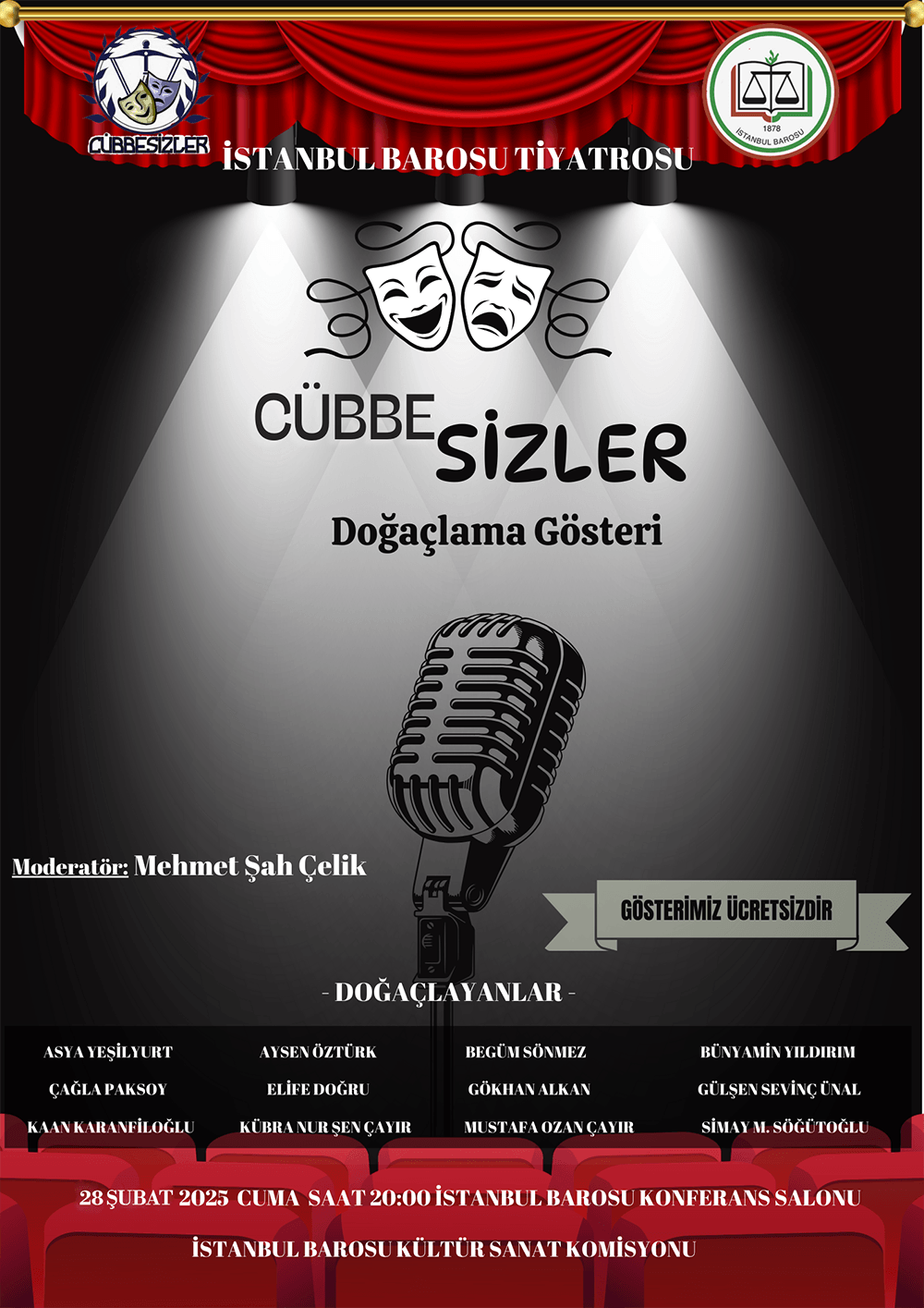 Doğaçlama Gösteri: Cübbesizler