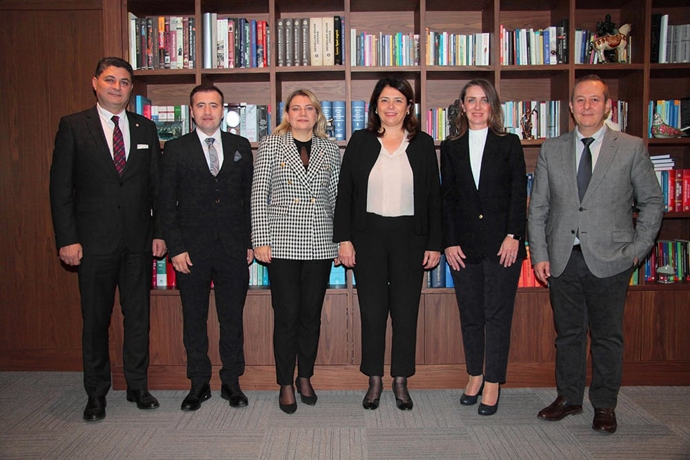 Av. Gökhan Ahi İstanbul Barosu Başkanı Av. Filiz Saraç’ı Ziyaret Etti - 3
