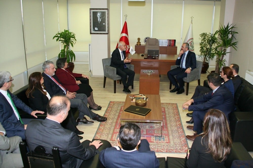 Adalet Bakanı Gül, İstanbul Barosunu Ziyaret Etti - 24