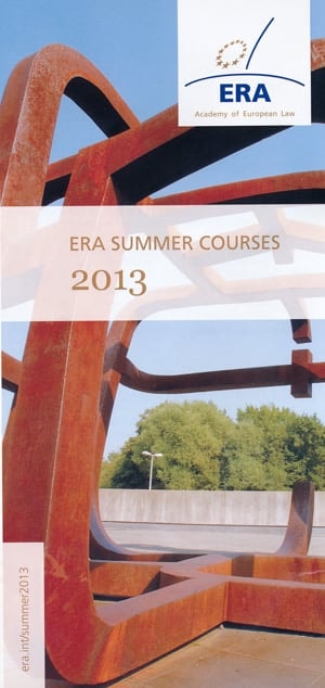 Avrupa Hukuk Akademisi 2013 Yaz Okulu

 - 1