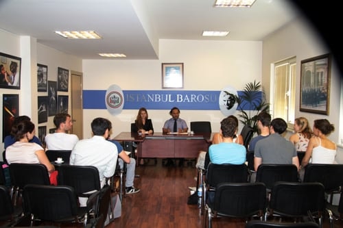 Berlinli Stajyer Avukatlar İstanbul Barosu’Nu Ziyaret Etti
 - 3