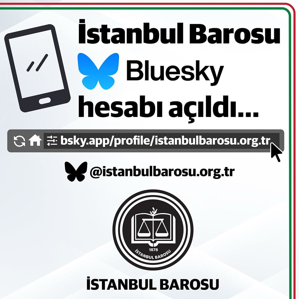 İstanbul Barosu Bluesky Hesabı Açıldı