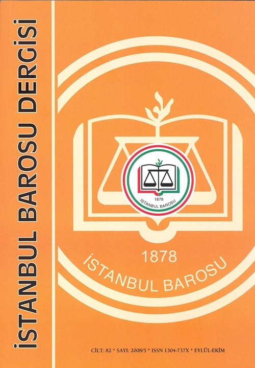 İstanbul Barosu Dergisinin Eylül – Ekim Sayısı Çıktı - 2