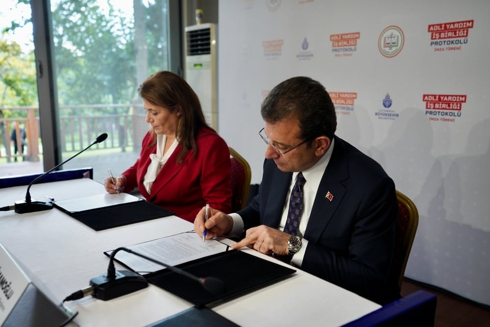 İstanbul Barosu ve İBB Arasında ‘Adli Yardım İş Birliği Protokolü’ İmzalandı - 5