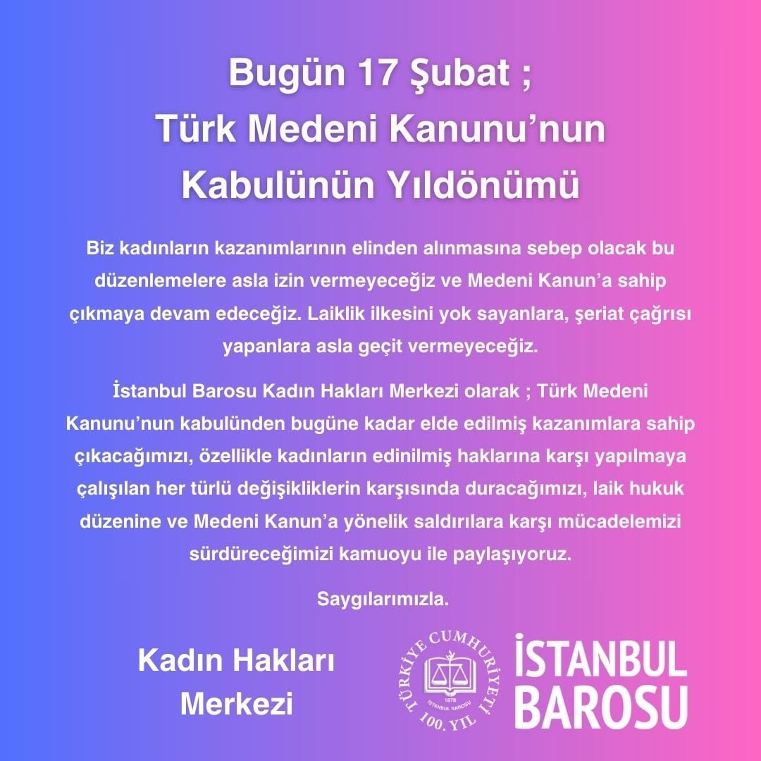 Medeni Kanuna Sahip Çıkıyoruz  - 3