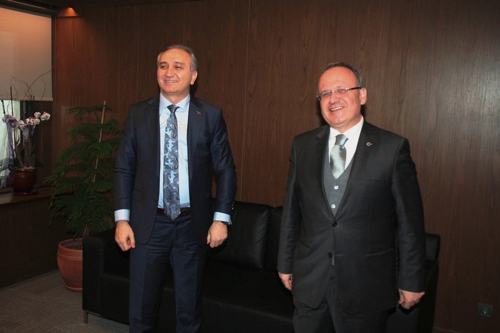 Bölge Adliye Mahkemesi Başkanı Boylu ve Başsavcısı Sarıhan Baromuzu Ziyaret Etti - 3