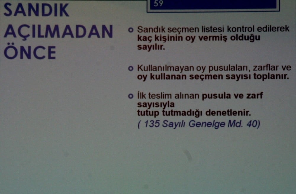 Seçim Güvenliği Eğitim Semineri - 74