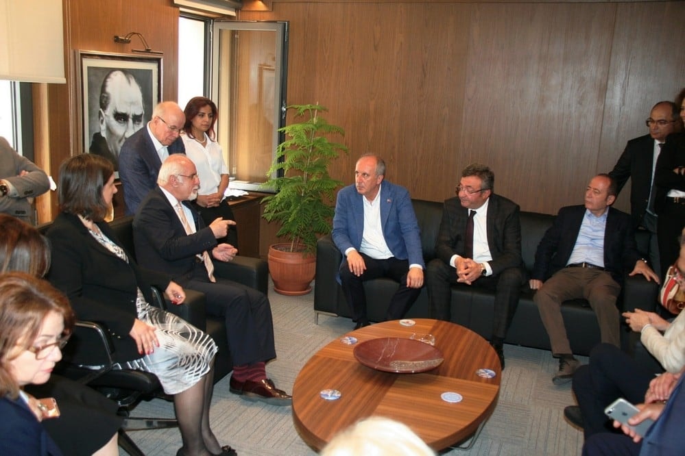 Cumhurbaşkanı Adayı İnce İstanbul Barosunu Ziyaret Etti - 15