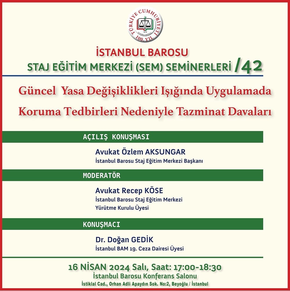 Güncel Yasa Değişiklikleri Işığında Uygulamada Koruma Tedbirleri Nedeniyle Tazminat Davaları
