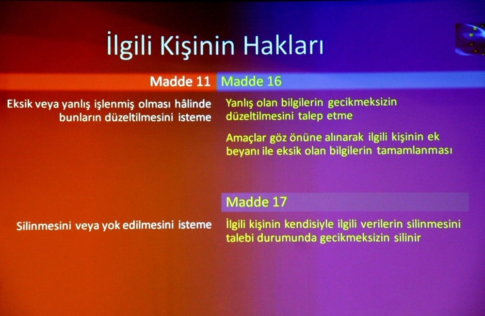 Avrupa Genel Veri Koruma Tüzüğü ve KVKK - 69