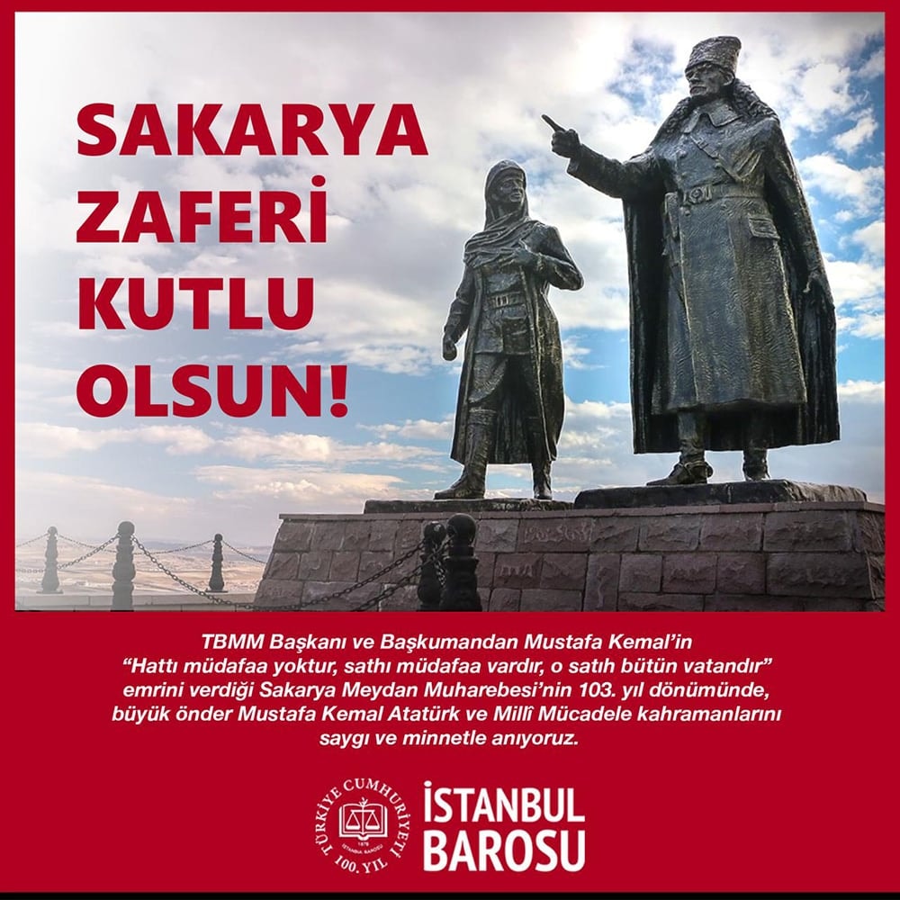 Sakarya Zaferi Kutlu Olsun!