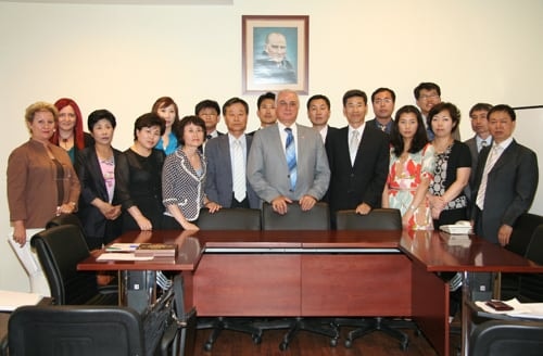 Güney Koreli Hukukçular Heyeti
Baromuzu Ziyaret Etti