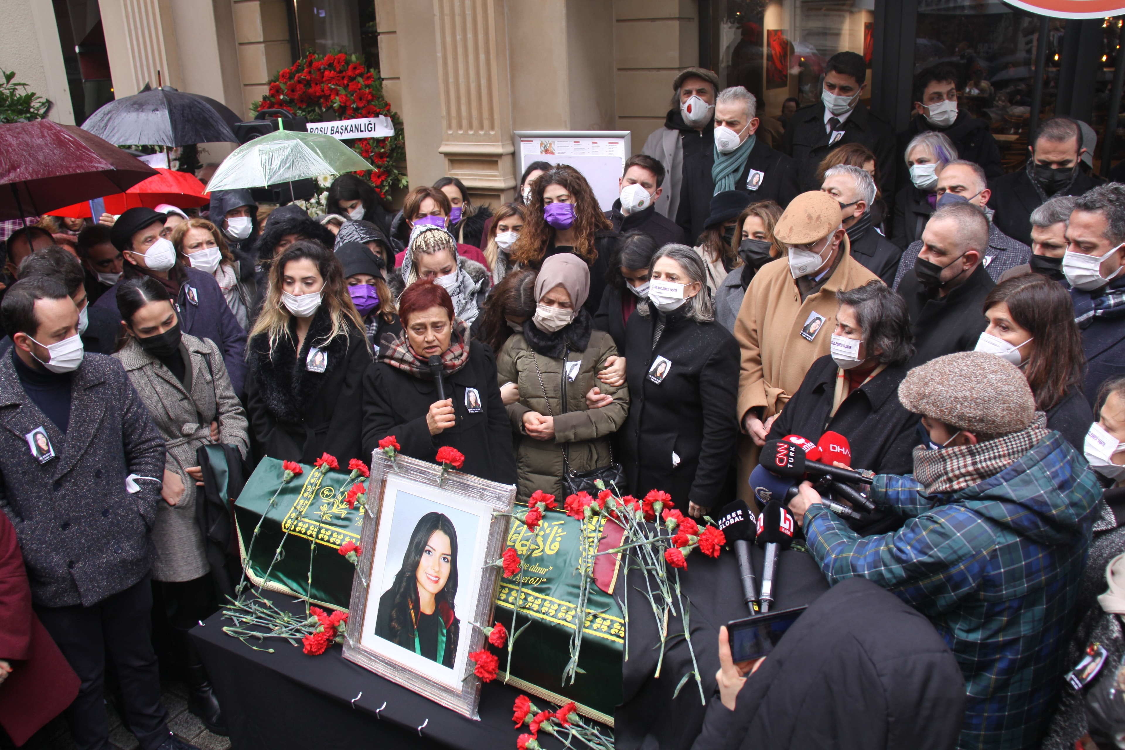 Katledilen Meslektaşımız Av. Dilara Yıldız Son Yolculuğuna Uğurlandı - 15