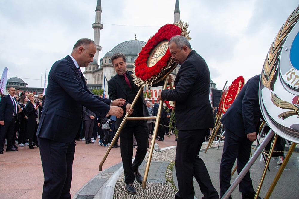 Taksim Cumhuriyet Anıtı’nda 19 Mayıs Töreni - 2