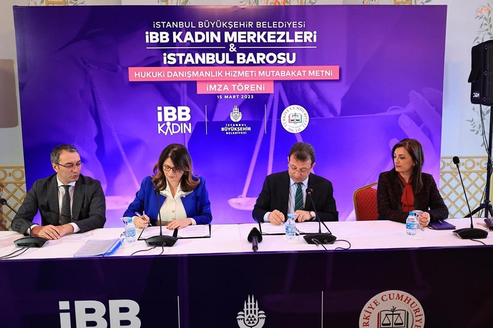 İstanbul Barosu ve İBB Kadınlara Hukuki Destek İçin Mutabakat İmzaladı - 1