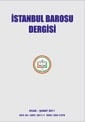 İstanbul Barosu Dergisi 2011/4 Temmuz-Ağustos Sayısı Çıktı 