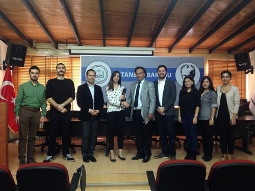 Amerika Birleşik Devletleri’Nin  Kaliforniya Eyaleti  Uc Davis Üniversitesi İstanbul Barosunu Ziyaret Etti

 - 1