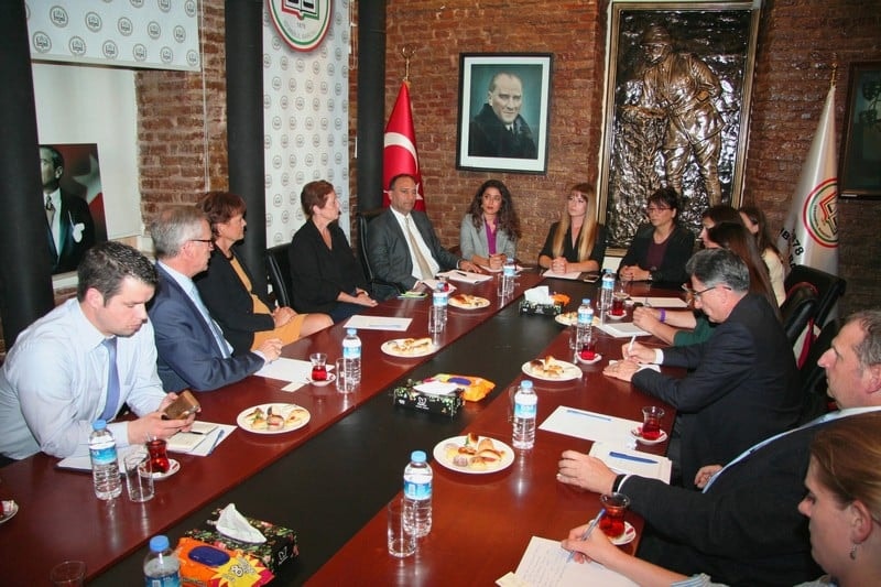 Almanya Hessen Federal ve Avrupa İşleri Bakanı Baromuzu Ziyaret Etti - 16