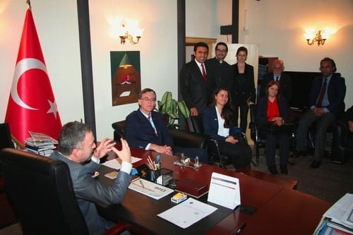 Hollanda İstanbul Başkonsolosu İstanbul Barosu’Nu Ziyaret Etti 

 - 12