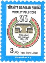 2008 Yılı Baro Pulu Satışa Sunuldu