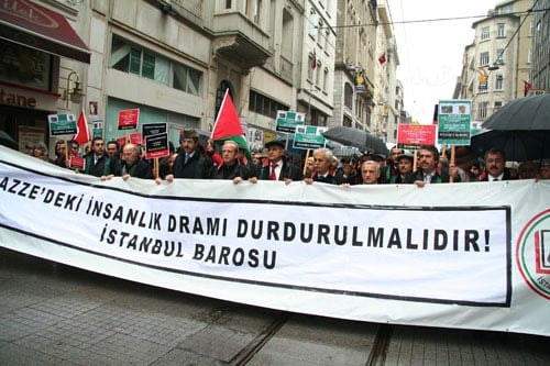 İstanbul Barosu İsrail’İn Gazze Saldırısını Kınadı - 17