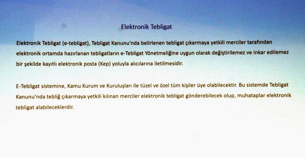 Yeni Başlayanlar İçin UYAP ve Elektronik Tebligat Eğitim Semineri - 47