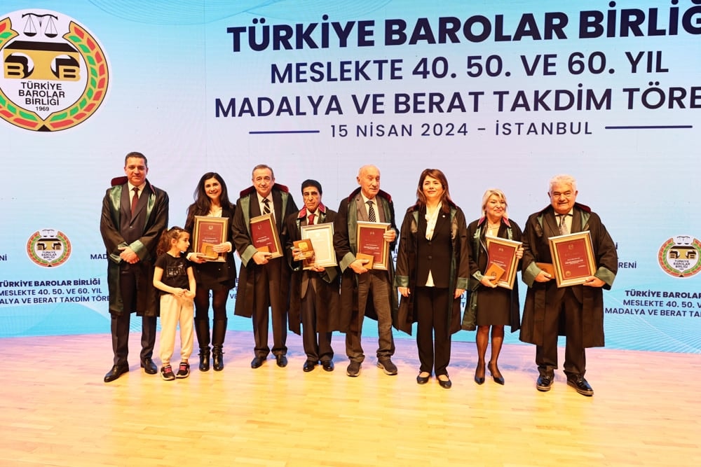Meslekte 40, 50 ve 60 Yılını Dolduran Meslektaşlarımıza Plaket Verildi - 95