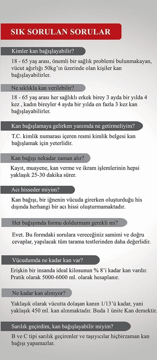 Kan Bağışı Kampanyasını Destekliyoruz

 - 5