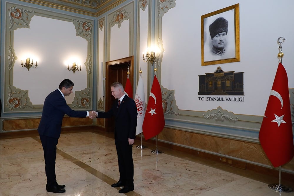 Başkan Yardımcımız Av. Ali Gürbüz Cumhuriyet Bayramı Resepsiyonuna Katıldı