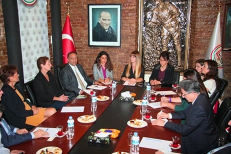 Almanya Hessen Federal ve Avrupa İşleri Bakanı Baromuzu Ziyaret Etti