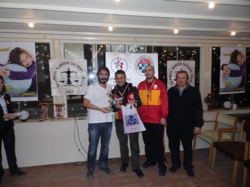 İstanbul Barosu Takımı Satrançta Üçüncü Oldu

