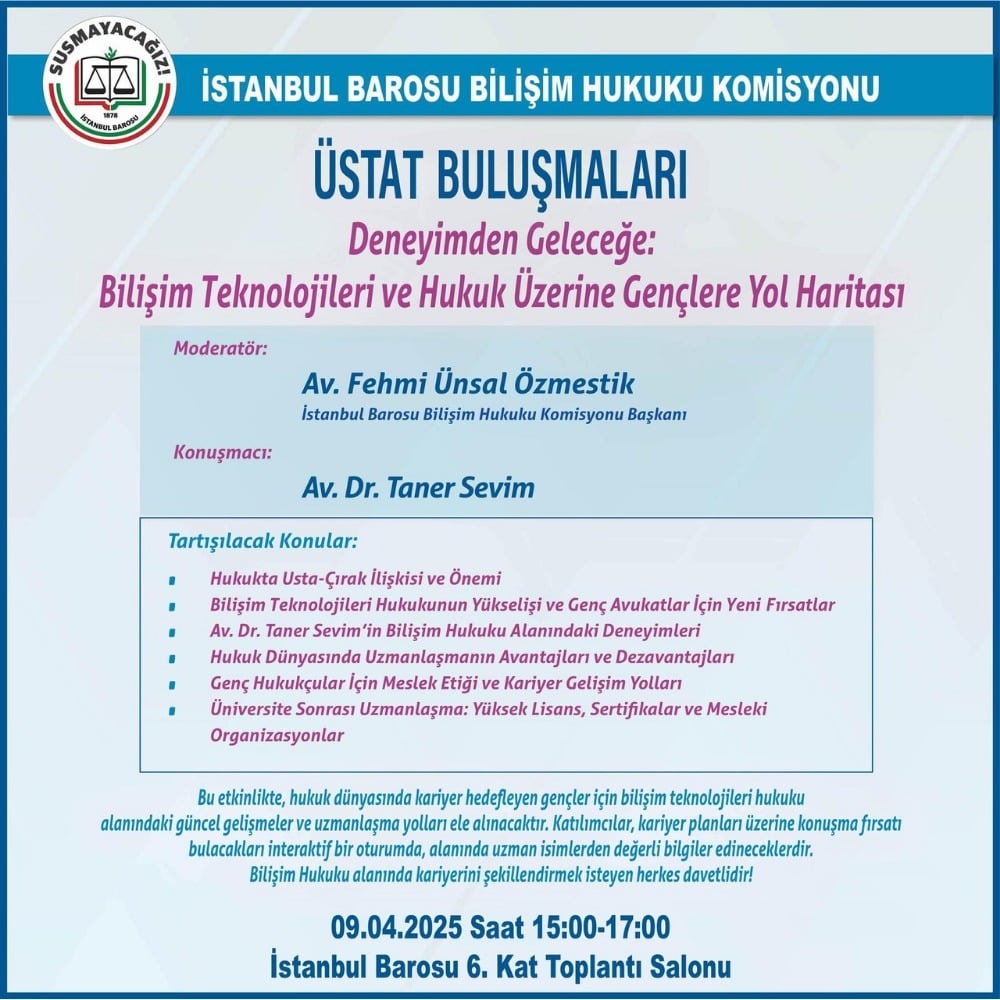Deneyimden Geleceğe: Bilişim Teknolojileri ve Hukuk Üzerine Gençlere Yol Haritası