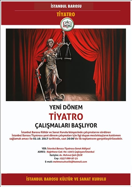 Yeni Dönem Tiyatro Dersleri Başlıyor