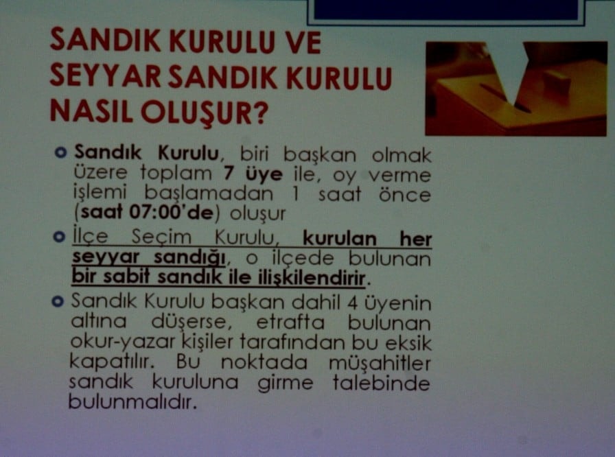 Seçim Güvenliği Eğitim Semineri - 42