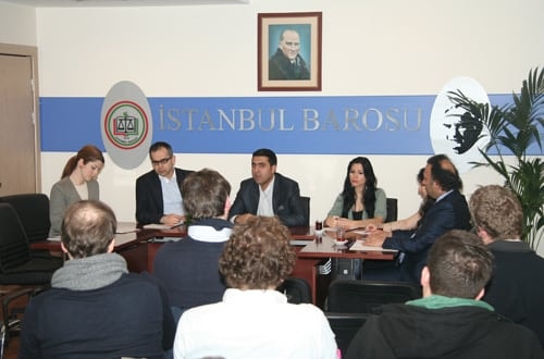 Alman Stajyer Avukatlar Ve Amerikalı Hukuk Öğrencileri Baromuzu Ziyaret Etti

 - 9