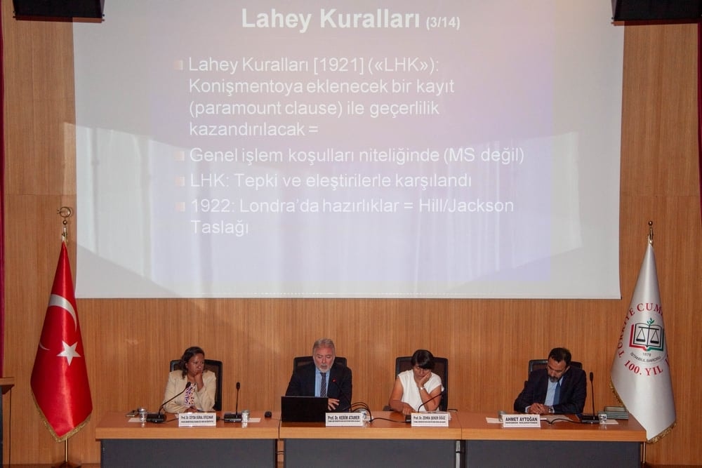 Av. Prof. h. c. Dr. Bülent Sözer Anısına Sempozyum ve Konişmento Sergisi - 18