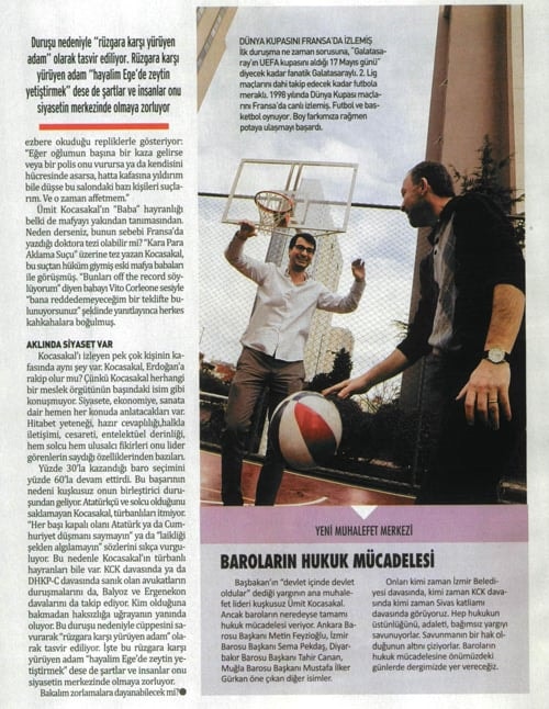 Haftalık ‘Bağımsız’ Dergisinde Başkan Kocasakal’In Röportajı

 - 14