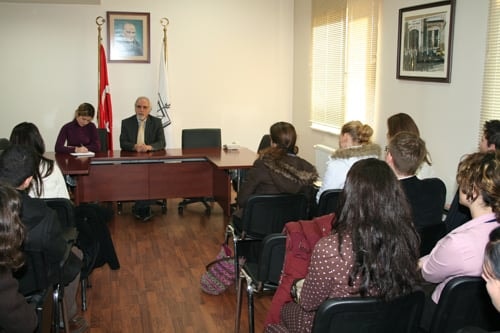 Avrupa Hukuk Öğrencileri Birliği (Elsa) Baromuzu Ziyaret Etti.