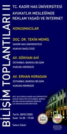 Bilişim Hukuku Toplantılarının İkincisi Yapıldı