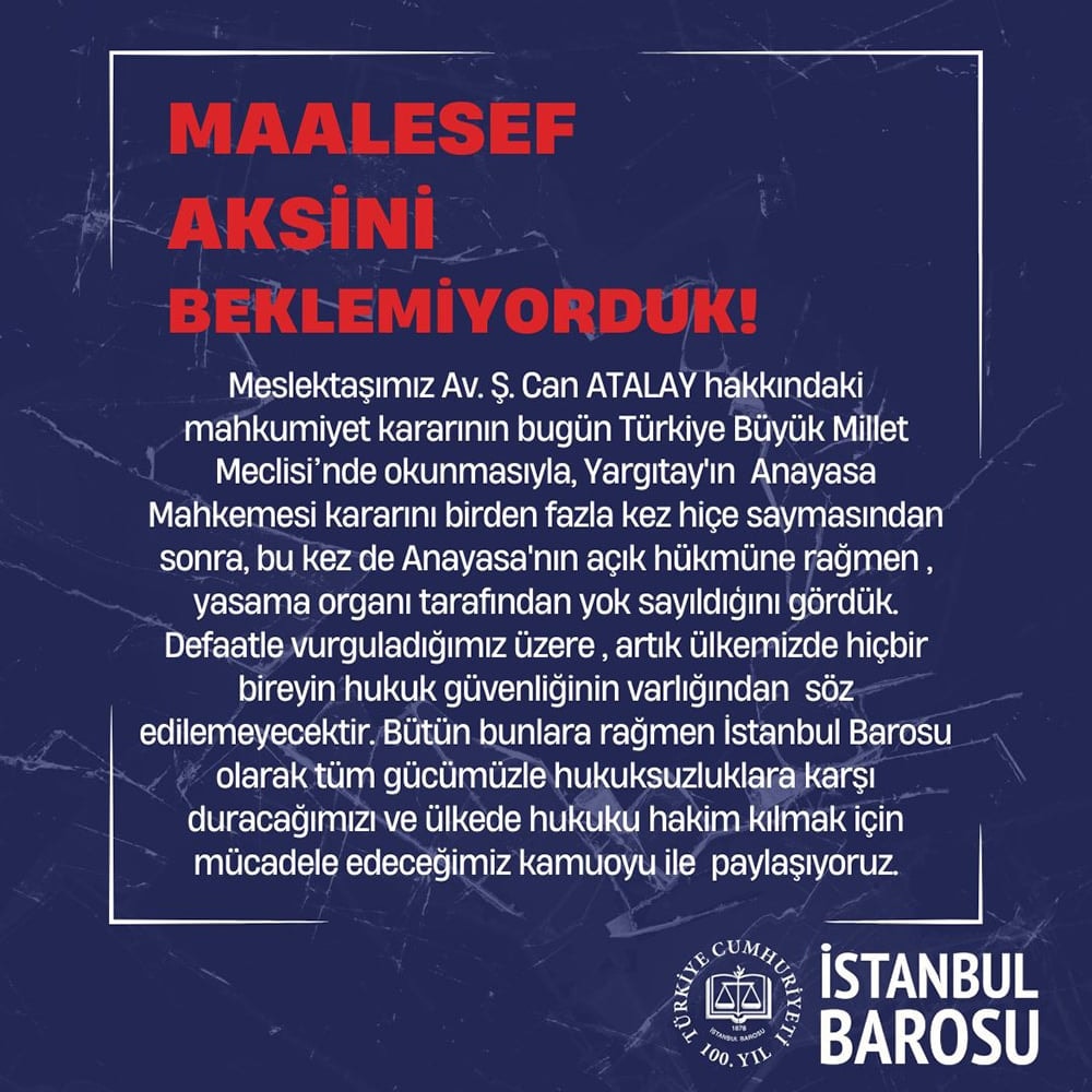 Maalesef Aksini Beklemiyorduk!