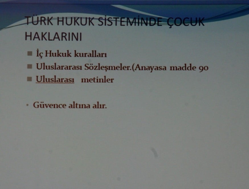 Çocuk Hukuku Konulu Eğitim Semineri - 17