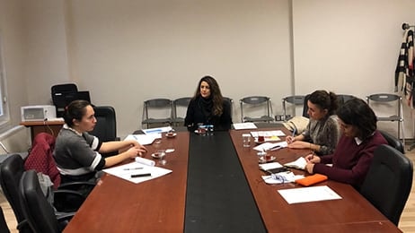 Uluslararası Göç Politikaları Merkezi İstanbul Barosu’nu Ziyaret Etti 