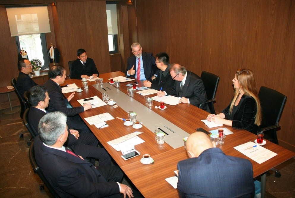 Çin Zhejıang Eyaleti’nden Başsavcı Ve Savcılardan Oluşan Bir Heyet İstanbul Barosu’nu Ziyaret Etti - 12