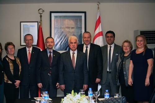 Kktc Cumhurbaşkanı Eroğlu İstanbul 
Barosunu Ziyaret Etti - 14