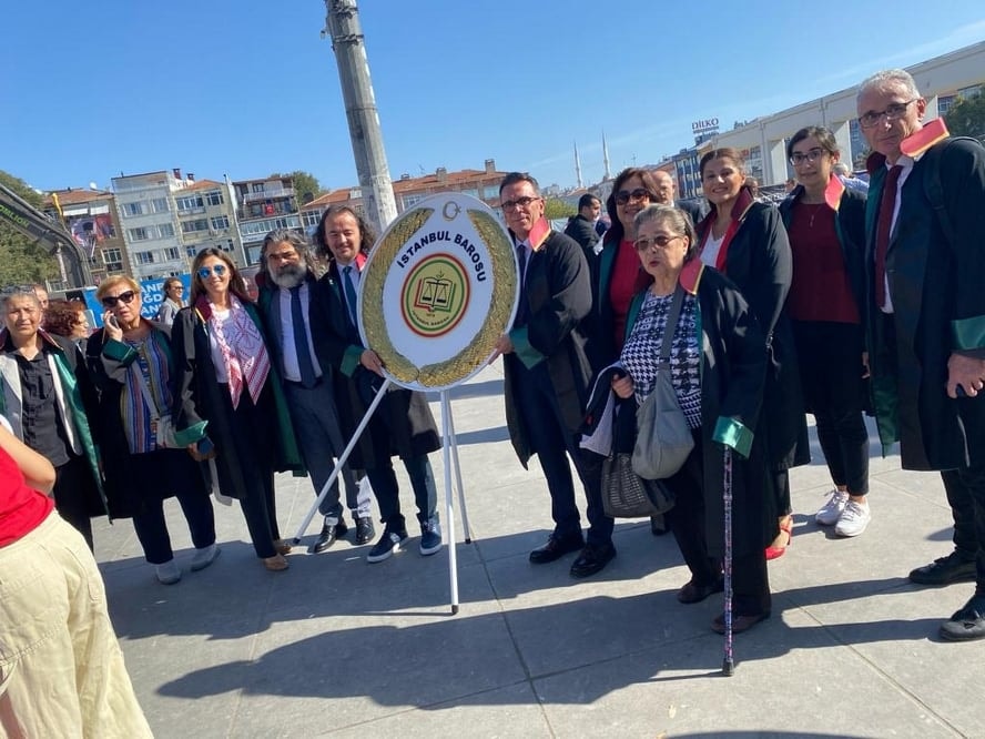 Başkanımız Av. Filiz Saraç, Yönetim Kurulu Üyelerimiz ve Meslektaşlarımız 29 Ekim Cumhuriyet Bayramı Törenine Katıldı - 5