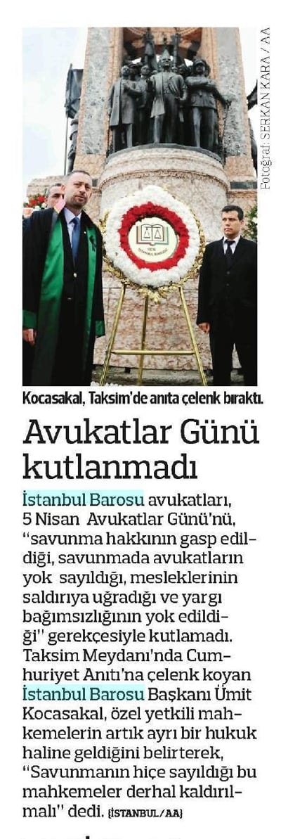 İstanbul Barosu'nun Protestosu Kamuoyunda Geniş Yankı Yarattı - 18