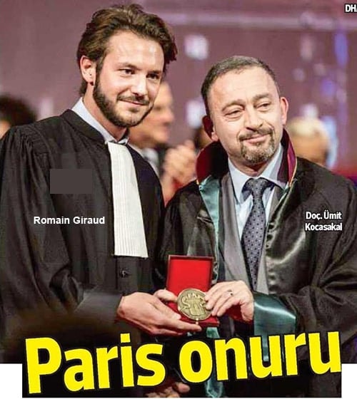 İstanbul Barosu’Na Ve Başkanı Ümit Kocasakal’A Paris Barosu'ndan Madalya 

