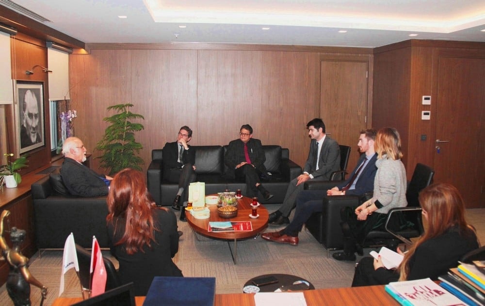 Fransa Baro Başkanları Konferansı Başkan Yardımcısı Başkan Durakoğlu’nu Ziyaret Etti - 1