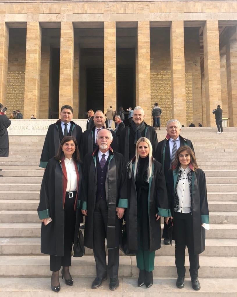 Türkiye Barolar Birliği’nin Yeni Yönetimi Ata’nın Huzurunda - 2