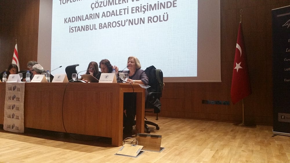 Lefke Avrupa Üniversitesinde “Kadın İçin Adalet" Paneli Düzenlendi - 11